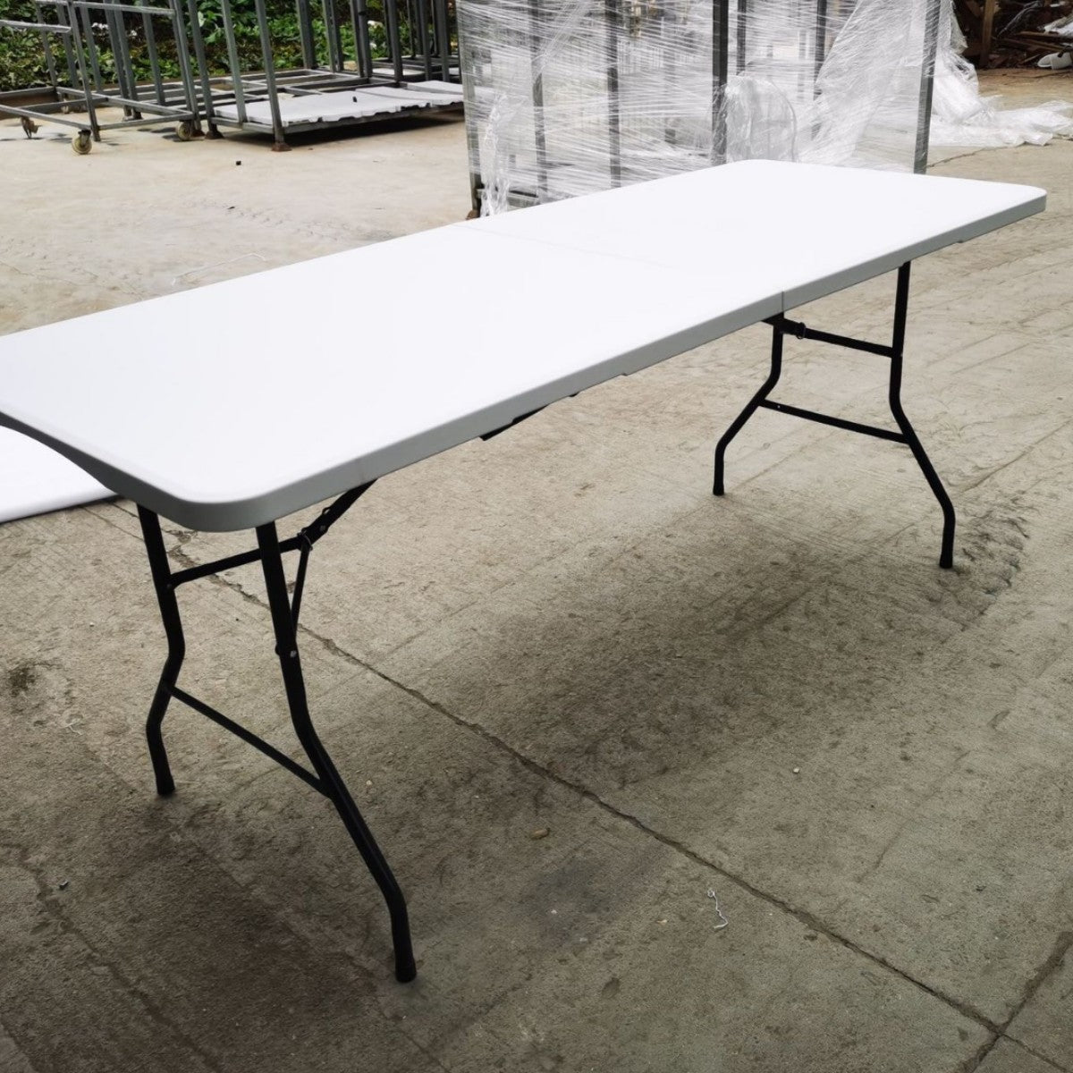 6ft Portable HDPE Folding Table for Outdoor Camping and Events
