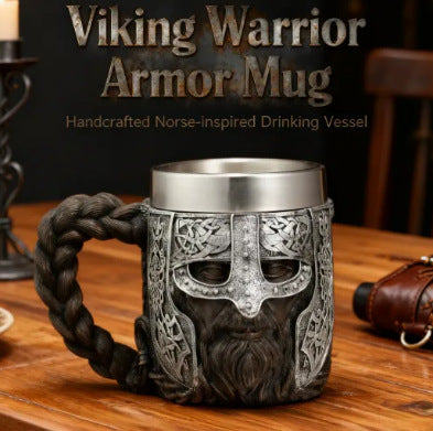 Viking Warrior Mug for Home and Office Decor