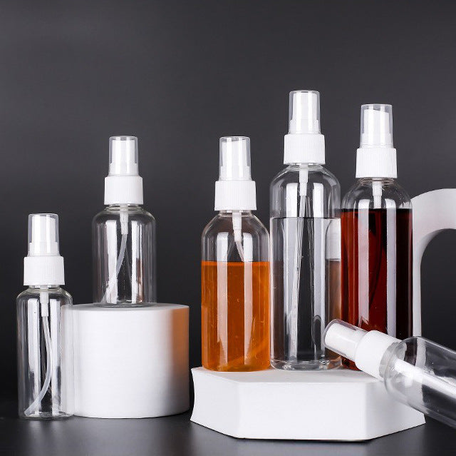 Fine Mist Spray Bottles for Liquids, Alcohol, and Essential Oils - Refillable Plastic Atomizer