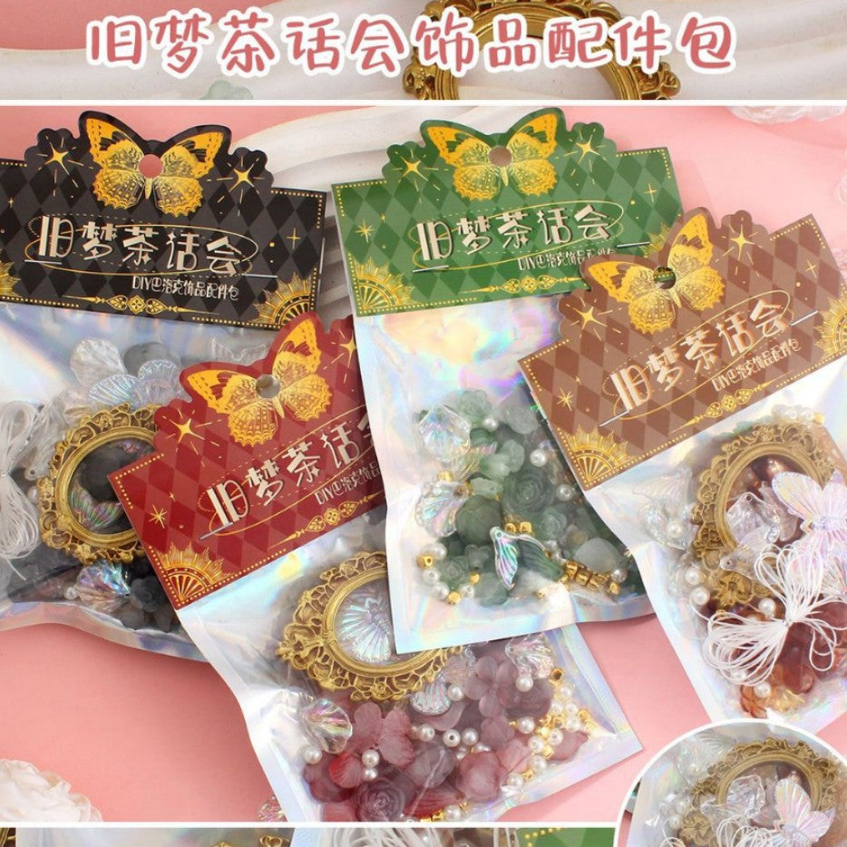 Rose Butterfly DIY Accessory Pack for New Chinese Style Handbooks and Decorations