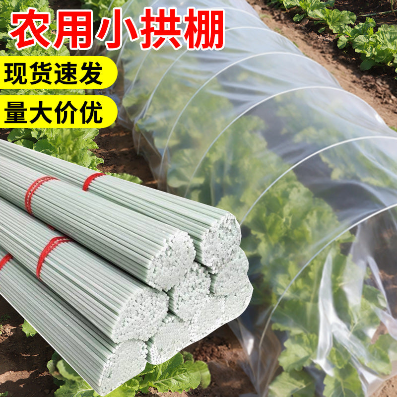 Mini Greenhouse Hoop Frame Kit for Home Garden, Vegetable Plant Cover, Warmth Preservation, Flower Stand, Complete Set