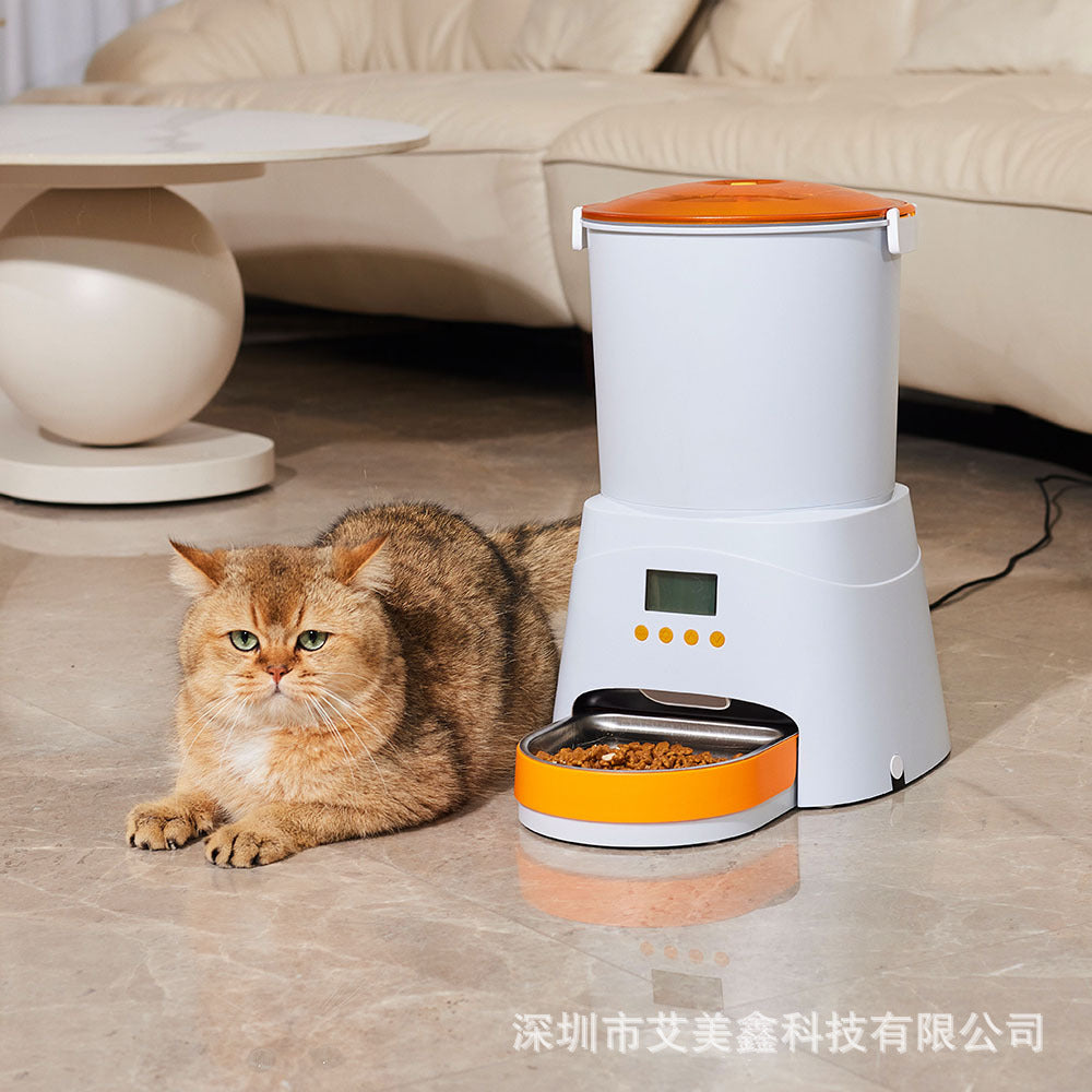 Smart Automatic Pet Feeder with Vacuum Seal, Precise Portion Control, and Moisture-Proof Design