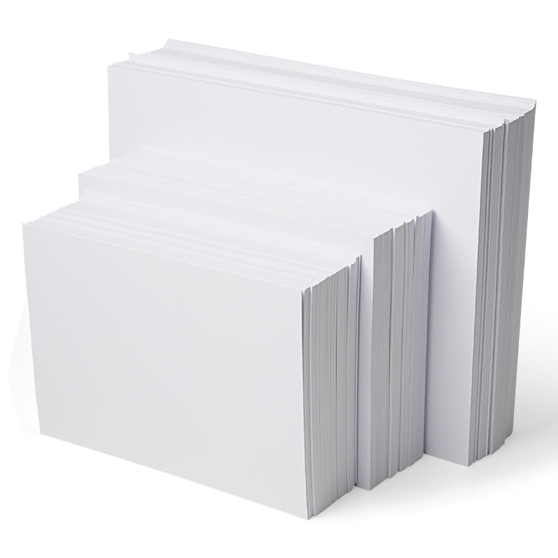 Thick White Cardstock for Double-Sided Printing, A4/A3 DIY Craft Paper, Children's Drawing and Painting Cardboard