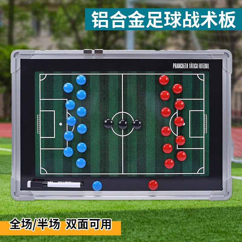 Portable Aluminum Alloy Coaching Board for Soccer, Handball, Volleyball, and Other Team Sports