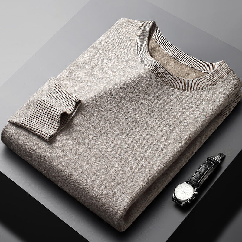 Men's Crew Neck Casual Knit Sweater