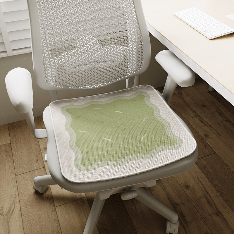All-Season Breathable Ice Vine Seat Cushion for Office, Home, and Dorm