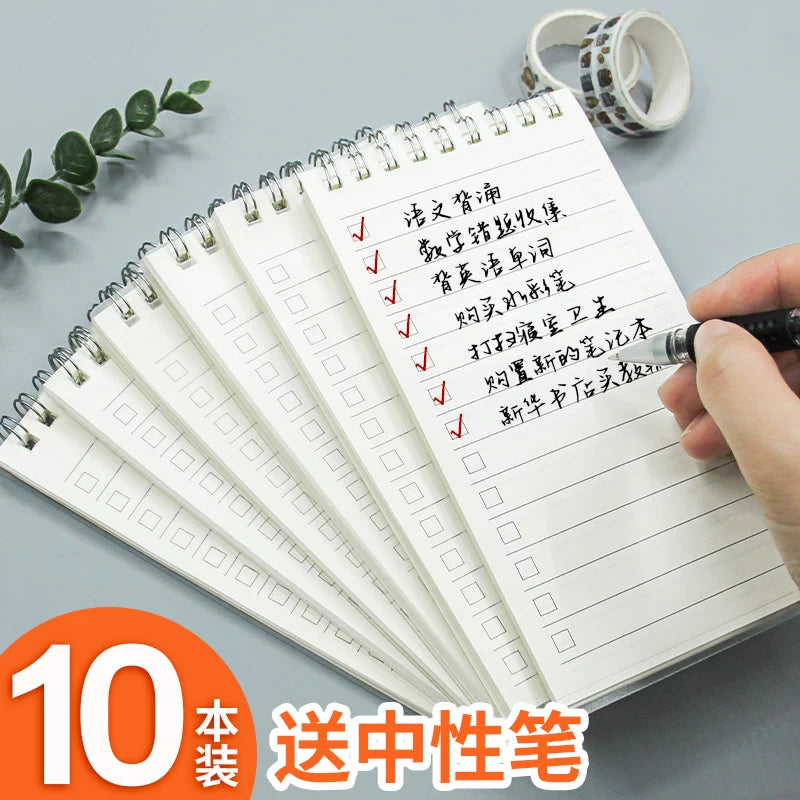 A7 To-Do List Notebook Set for Students and Planners