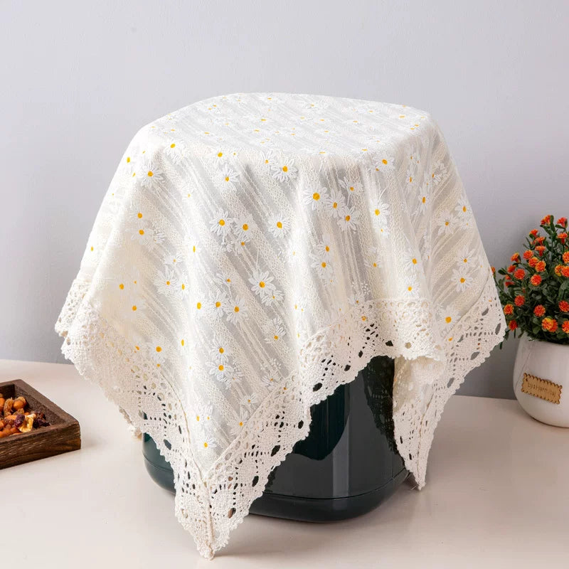 Premium Cotton Dust Cover Towel for Air Fryer Blender Oven Rice Cooker Nightstand