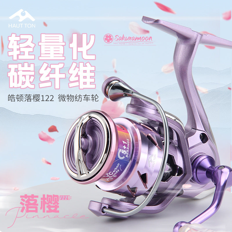 Haodun SE800S Ultralight Carbon Spinning Reel for Stream Lure Fishing