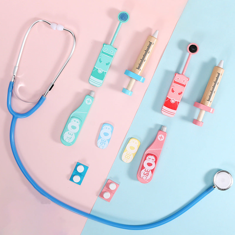 Kids Doctor Play Set with Stethoscope and Medical Kit for Pretend Play