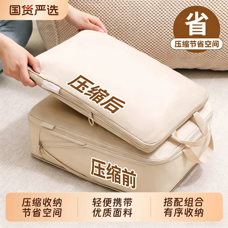 Travel Luggage Organizer Bags Compression Packing Cubes for Clothes