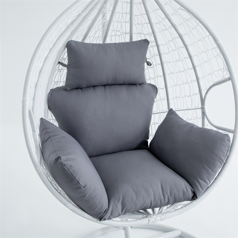 Indoor Outdoor Swing Chair Cushion Waterproof UV Resistant Detachable Washable Hanging Basket Pad