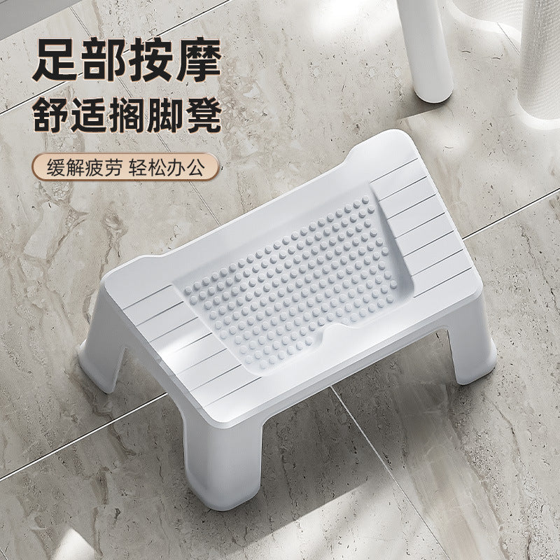 Ergonomic Under Desk Footrest with Massage Surface for Office and Living Room