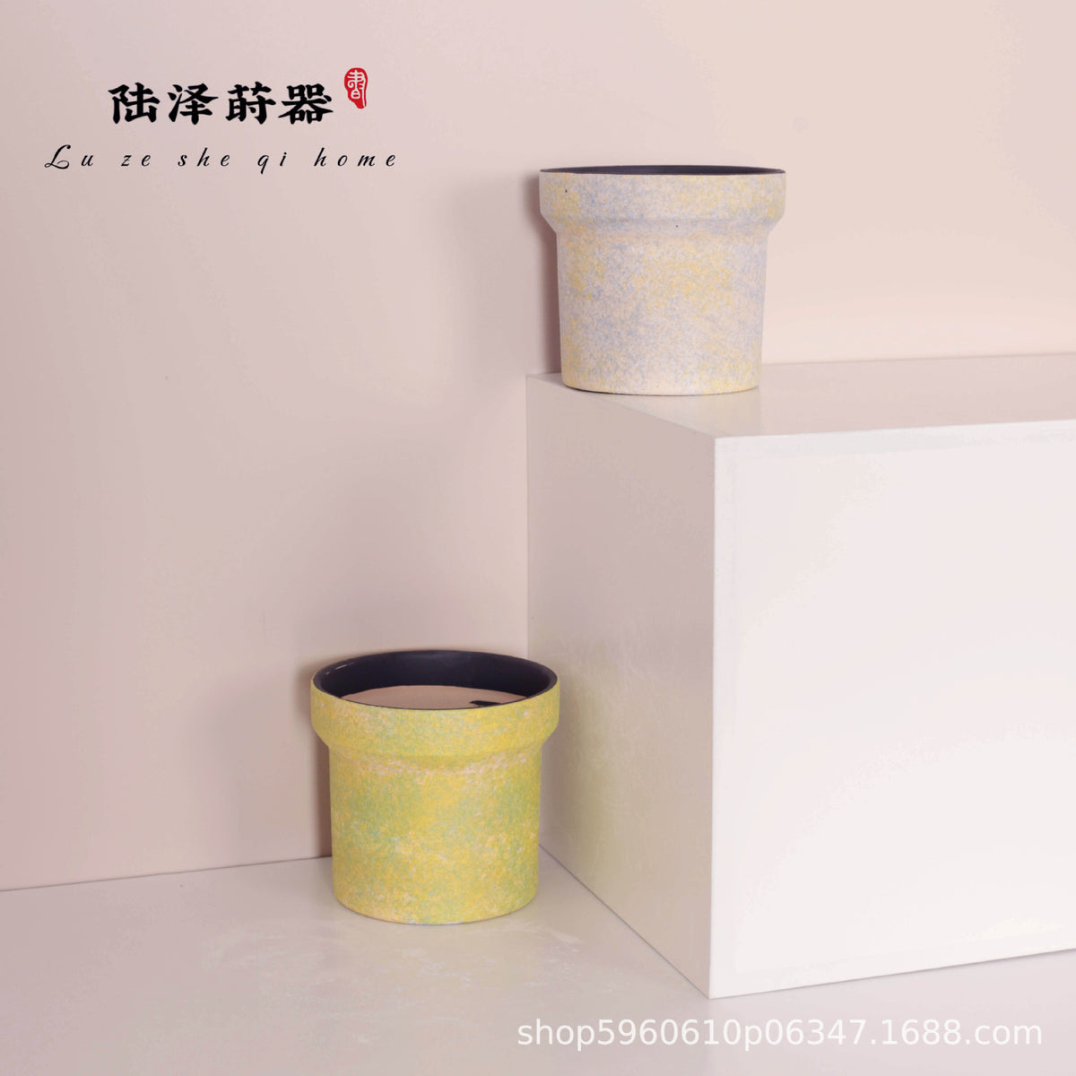 Nordic Style Ceramic Succulent Planter Pot with Breathable Terracotta Design