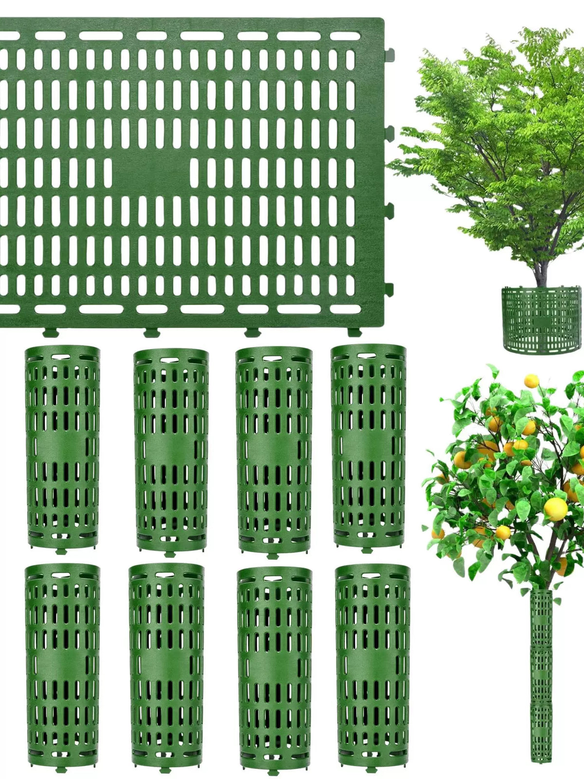 Tree Bark Protector Wrap for Garden Plants - Anti-Bite, Anti-Peeling, Connectable Trunk Guard