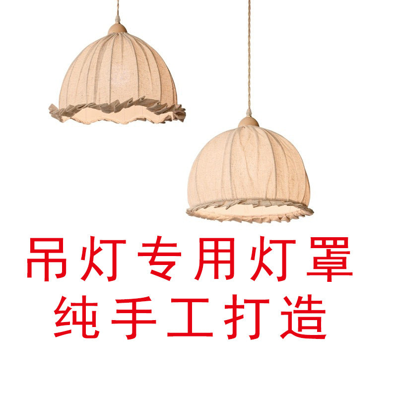 Industrial Style Retro Hemp Rope Pendant Light Shade for Restaurant and Home