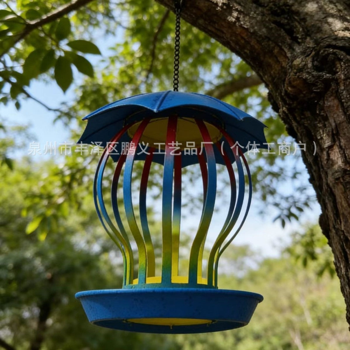 Decorative Wall-Mounted Bird Feeder for Outdoor and Indoor Gardens