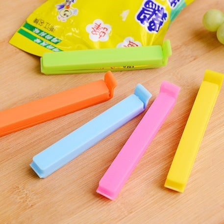 Food Bag Sealing Clips for Kitchen Storage - Moisture-proof, Large Size for Milk Powder, Tea, Snacks