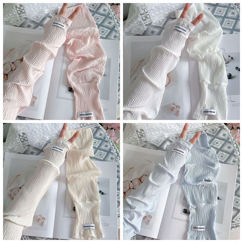 UV Protection Cooling Arm Sleeves for Summer Cycling and Driving