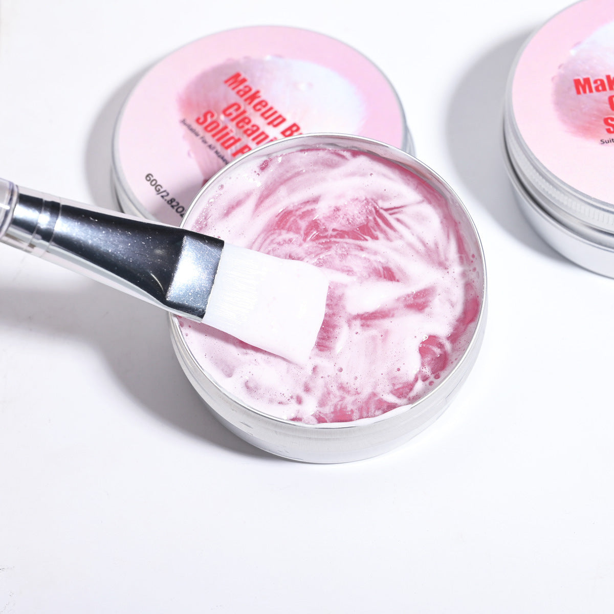 Makeup Brush Cleaning Soap Balm for Deep Cleaning and Conditioning