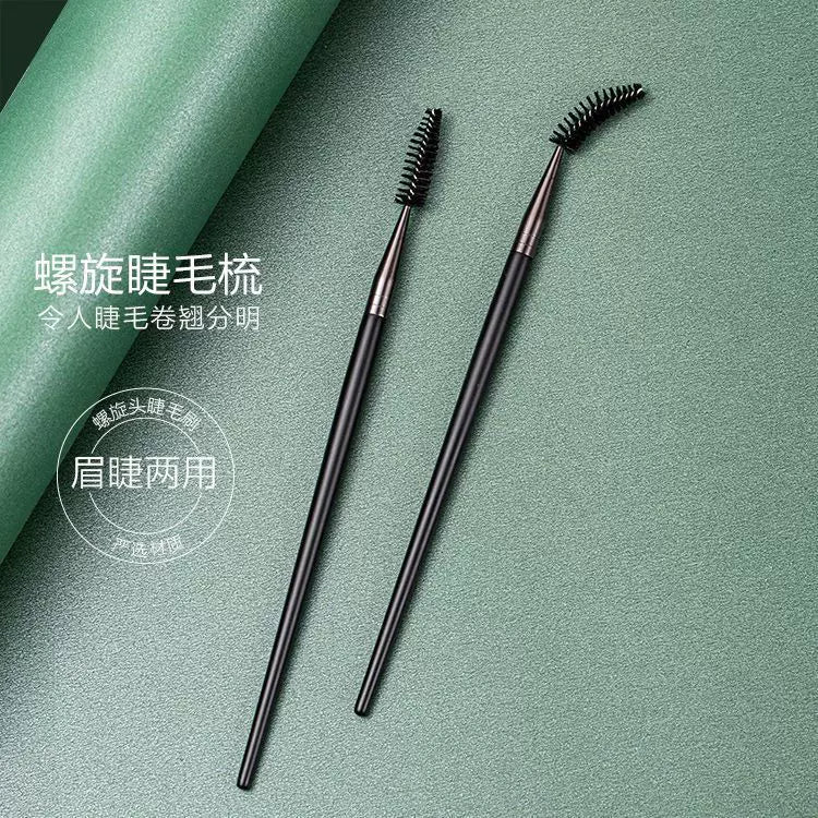Bendable Eyelash and Eyebrow Spoolie Brush for Makeup Application