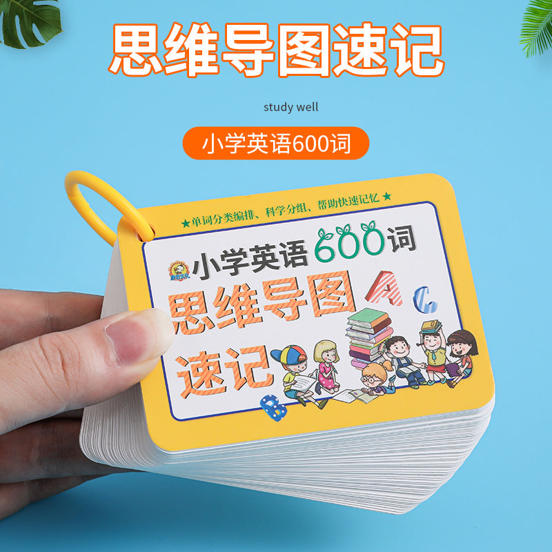 English Vocabulary Root and Affix Flashcards for Primary School Students