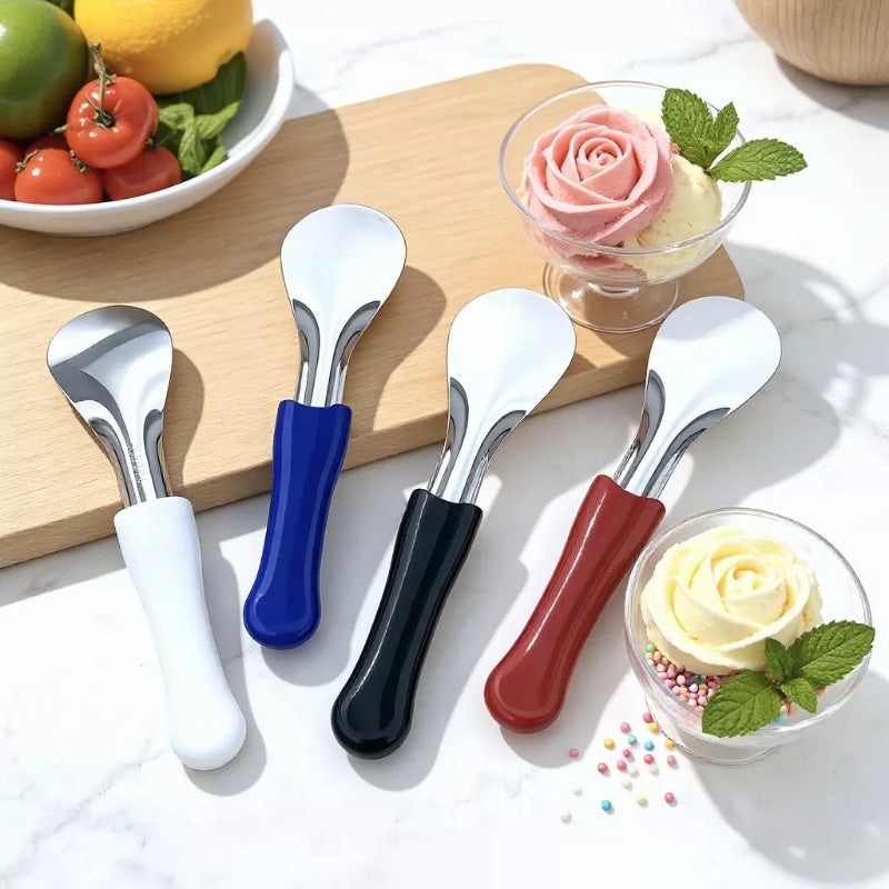 304 Stainless Steel Ice Cream Scoop Spade for Frozen Desserts