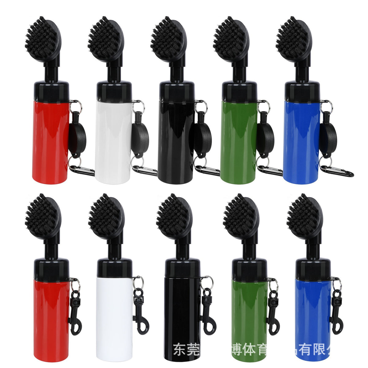 Golf Club Cleaning Brush with Water Spray Bottle and Groove Cleaner