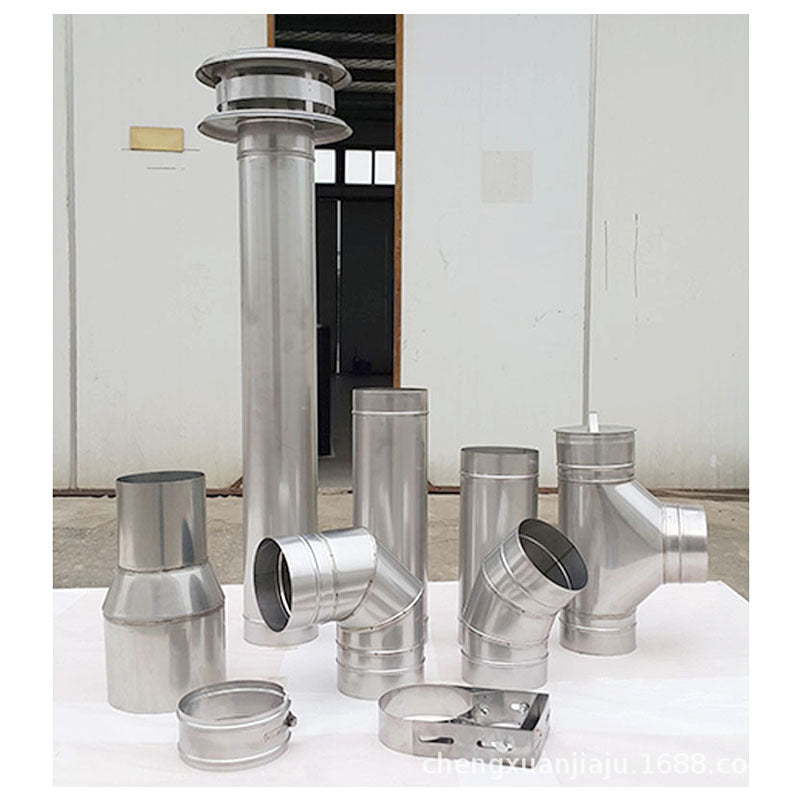 Stainless Steel Chimney Pipe for Wood-Burning Fireplaces