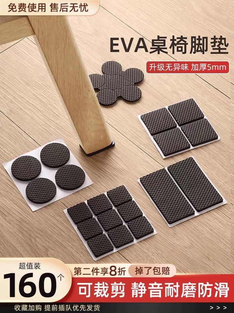 Self-Adhesive Felt Furniture Pads for Chair Legs and Furniture Protection
