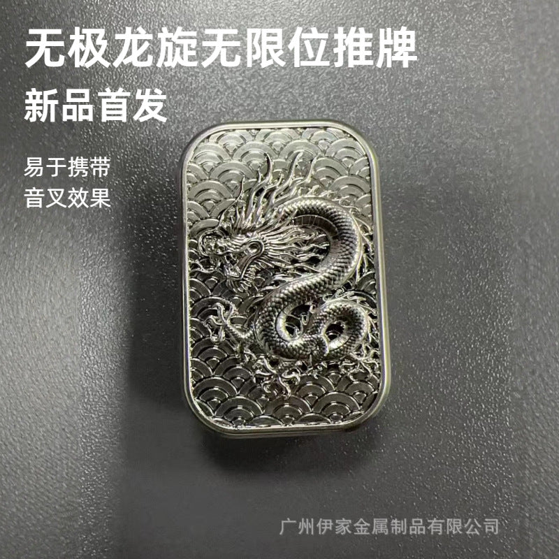 Dragon Spin Infinite Position Tuning Fork EDC Fidget Toy