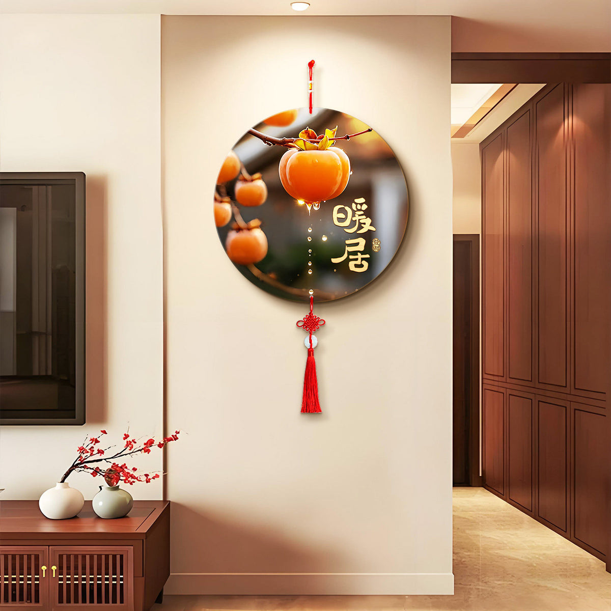 Chinese Knot Wall Decor with UV Engraving for Home Decoration
