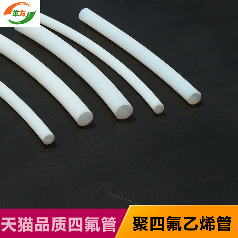 PTFE Teflon Tubing, High-Temperature Resistant Fluoropolymer Hose for Industrial Applications