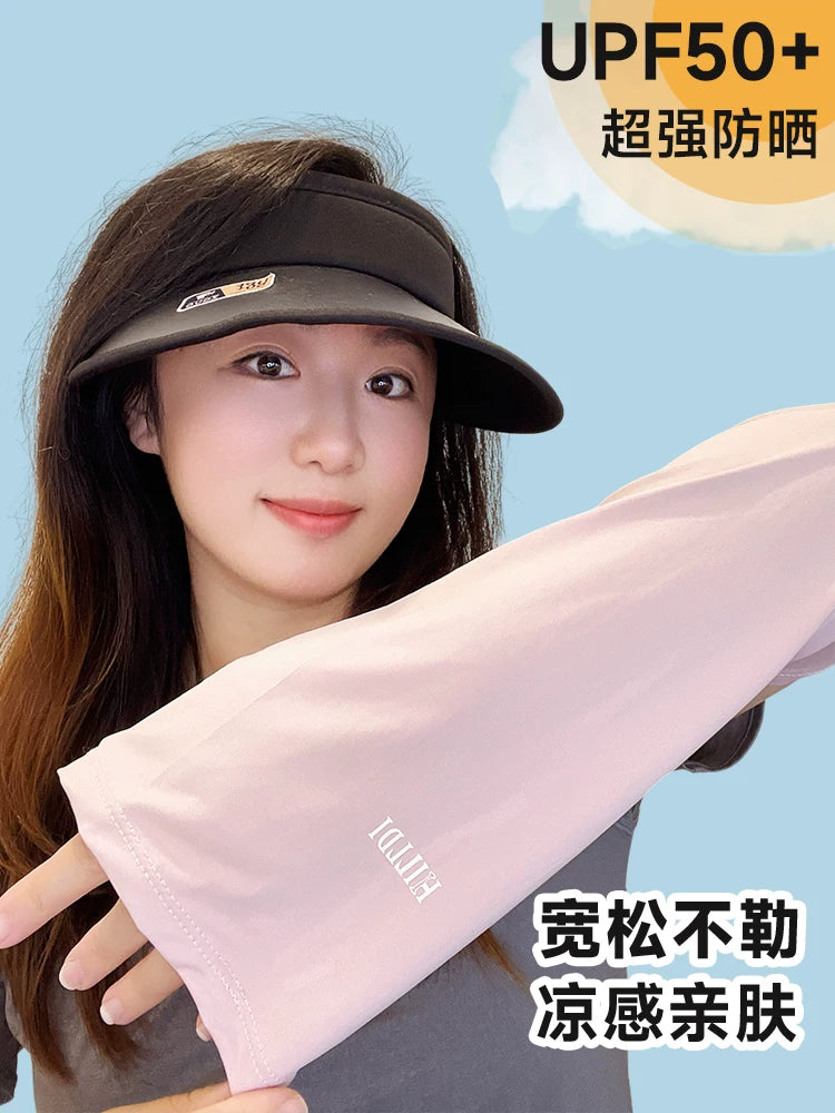 Women's UV Protection Cooling Arm Sleeves for Summer