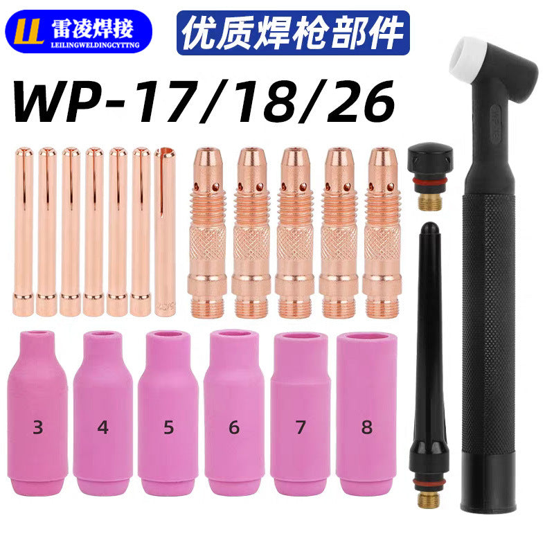 TIG Welding Torch Accessory Kit for WP-17/18/26 Torches