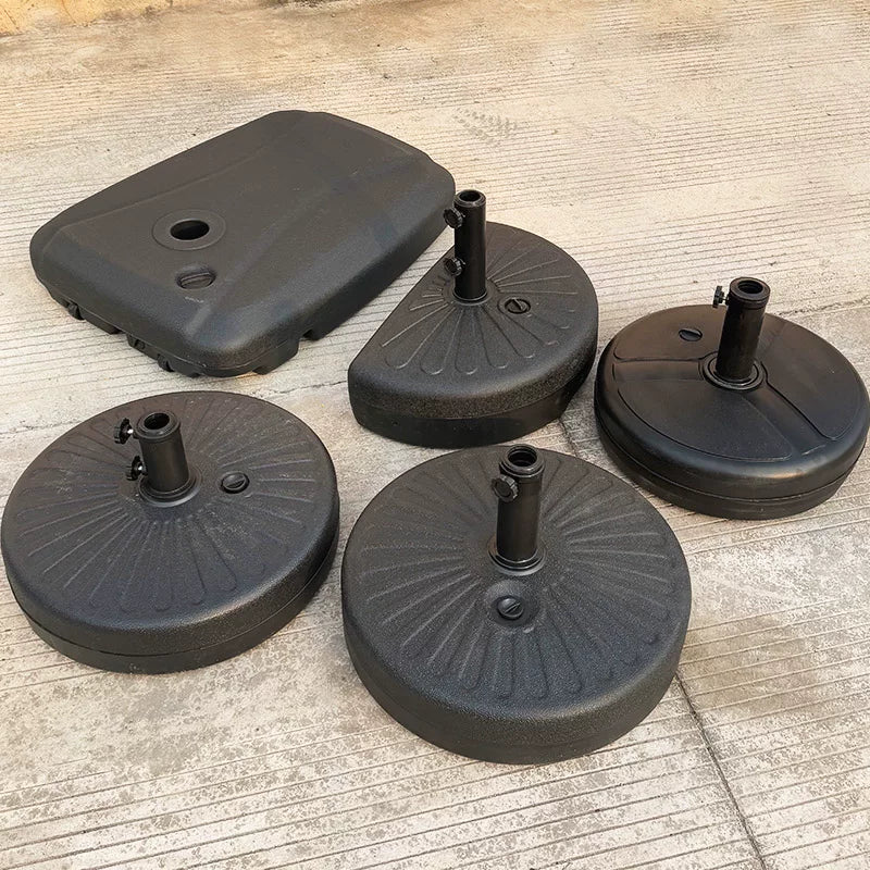 Outdoor Patio Umbrella Base Stand - Water/Sand Filled or Marble