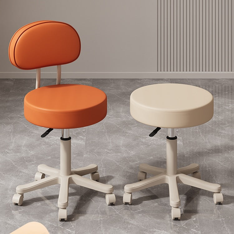 Adjustable Swivel Stool with Wheels for Salon, Spa, Dental, and Medical Offices