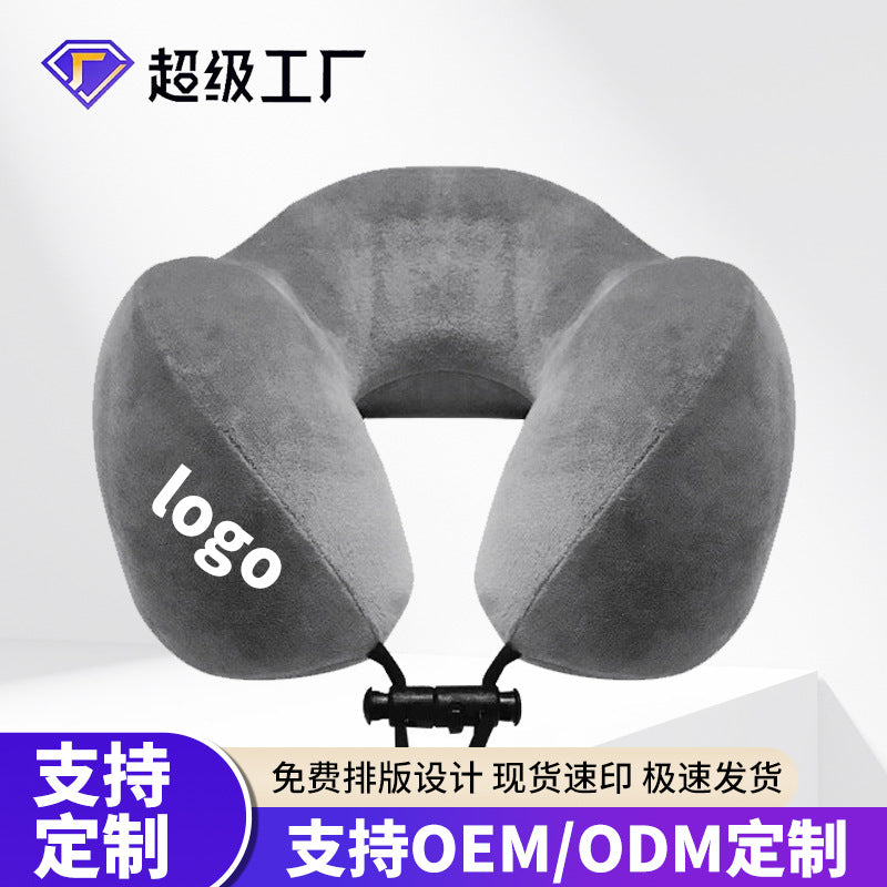 Memory Foam U-Shaped Neck Pillow for Travel