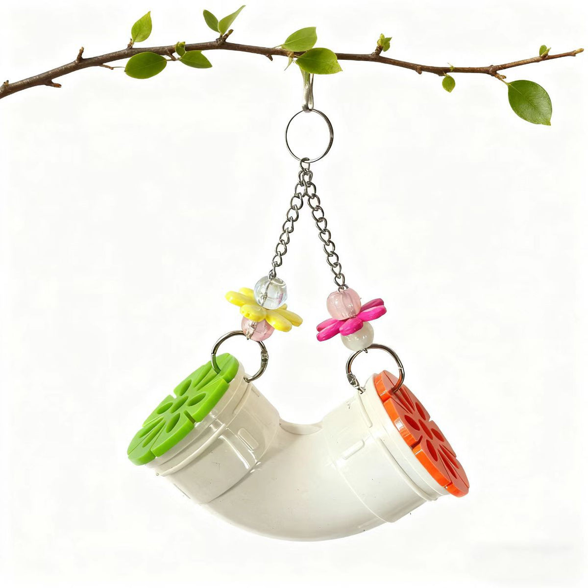 Parrot Chew Toy Acrylic Pipeline String for Birds