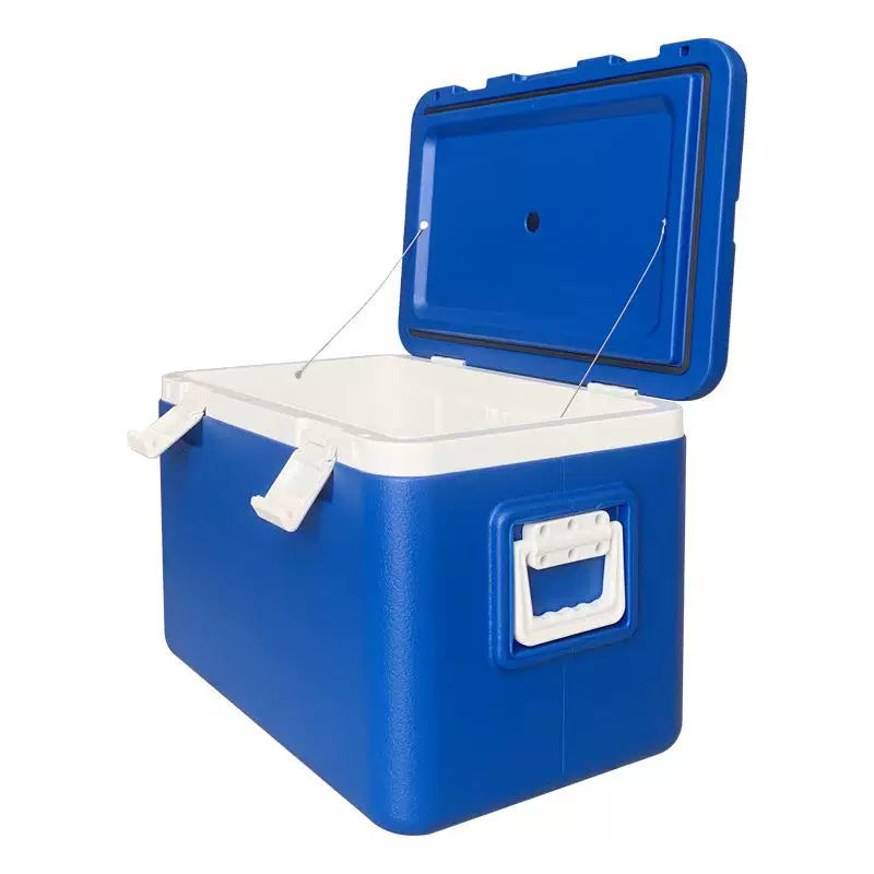 Portable Insulated Cooler Box for Outdoor Activities, Fishing, Picnics, and Commercial Use