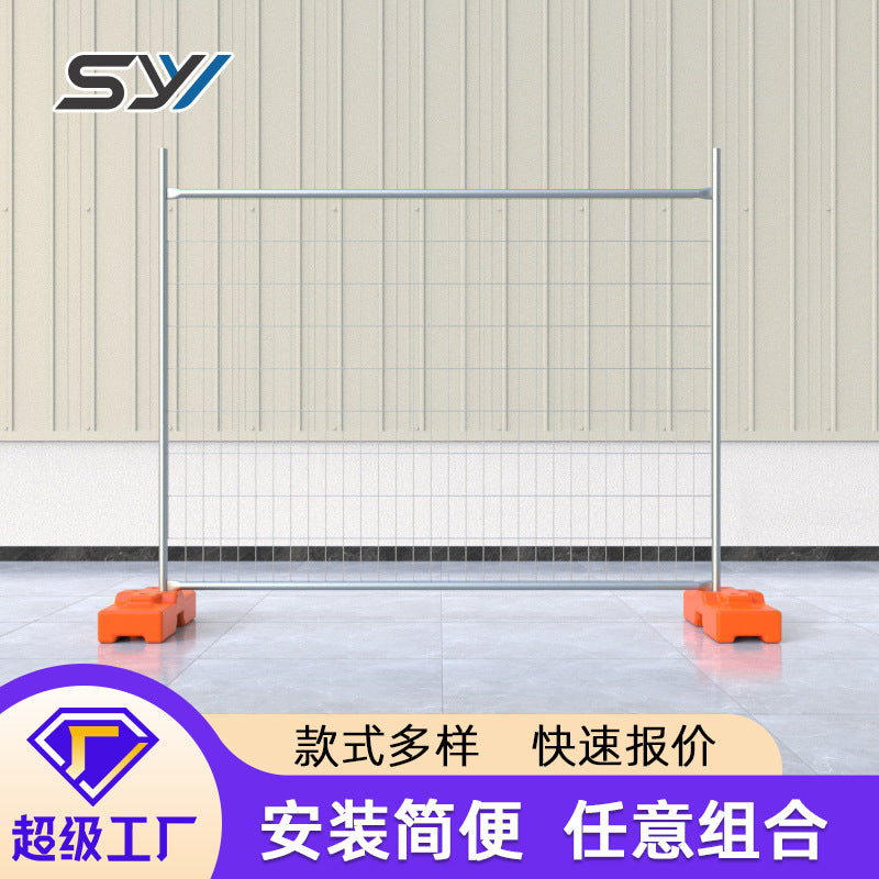 Temporary Welded Mesh Fence Panels for Construction Sites
