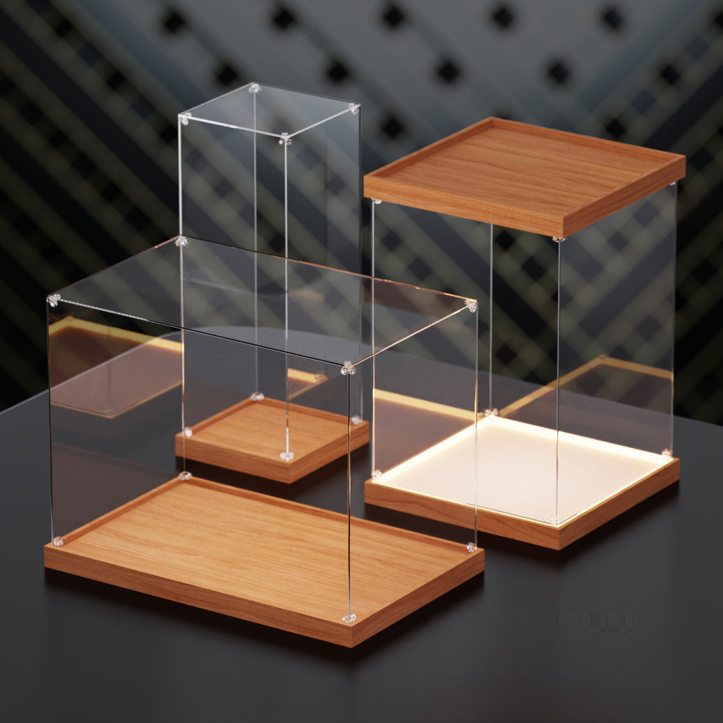 Acrylic Display Case for LEGO Minifigures Building Blocks Dustproof Storage Box