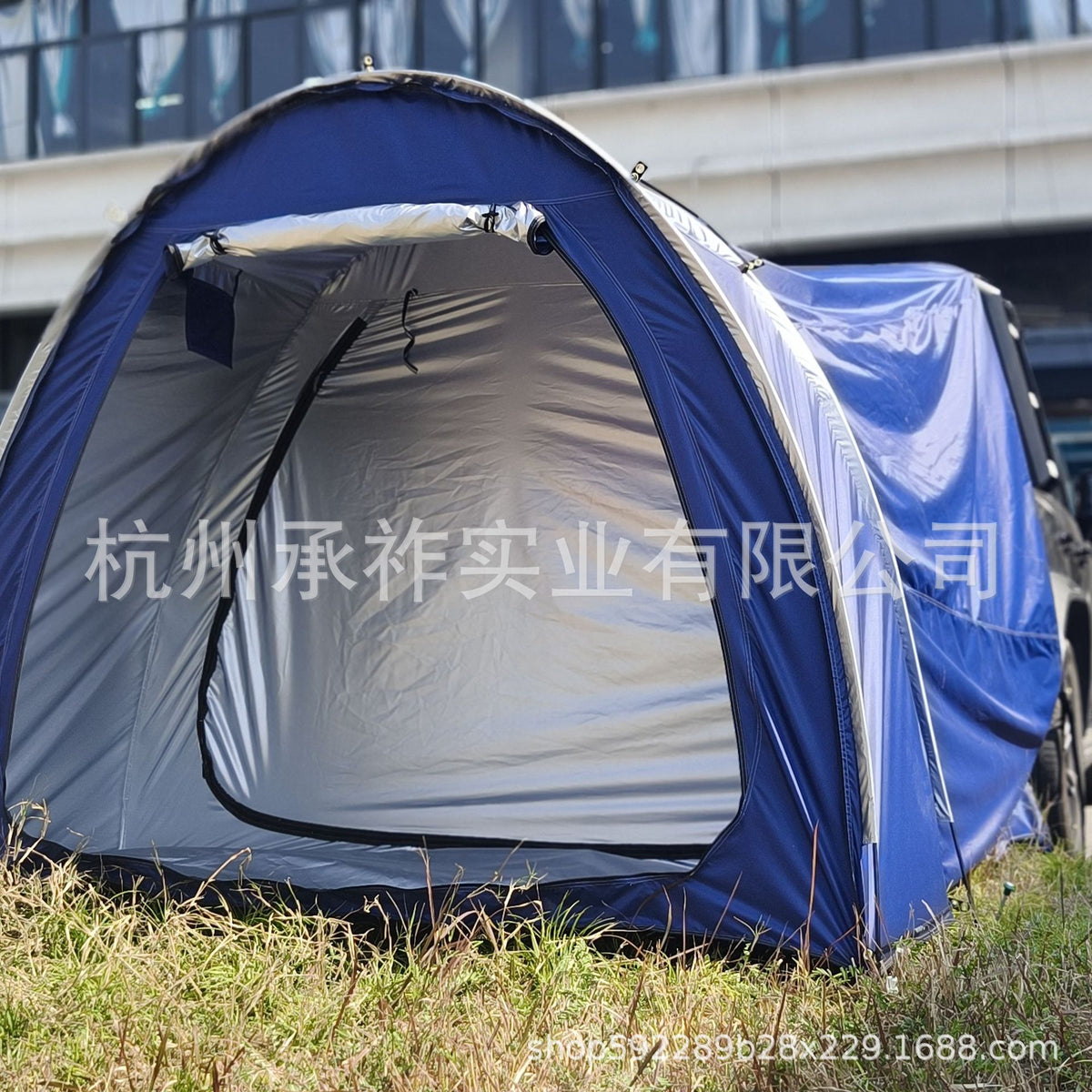 SUV Car Tail Tent for Camping and Overnight Stays, 3-4 Person