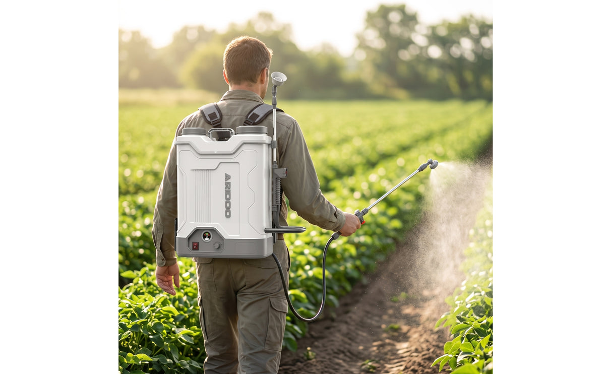 Electric Backpack Sprayer Rechargeable Powered Backpack Sprayer High-Pressure for Farmers, Gardeners, Farm, Garden, Orchard