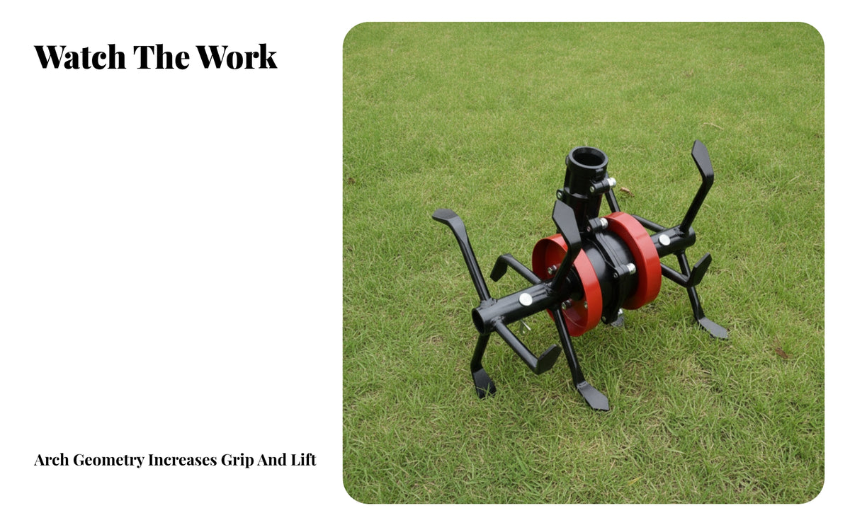 Deep-Plowing Cultivator Tool