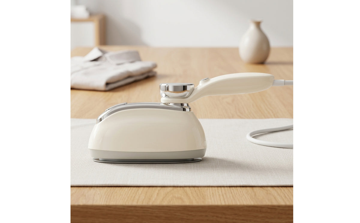 Quick Wrinkle Removal Clothes Iron with Rotatable Head Two-in-oneUse Steam Iron Portable Appliance Compact for Professionals, Travelers