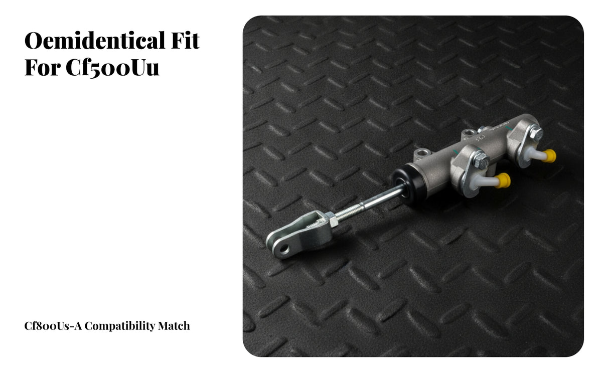 Direct-Fit Brake Master Cylinder | Metal Body, guarding dust boot, Brake Master Cylinder with Push Rod, for Repair