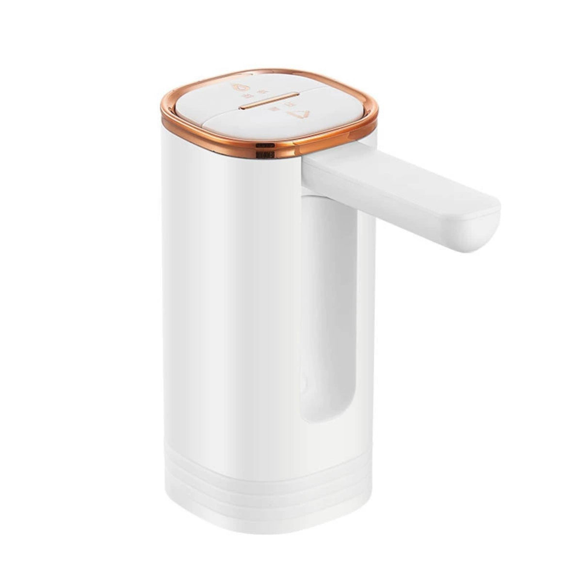 Horizontal Spout Pail Water Dispenser Cylindrical Body Electric Water Dispenser