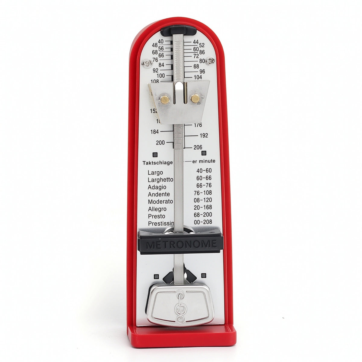 Mini Mechanical Metronome Portable Metronome with Pendulum Accurate Pace for Instrumentalists