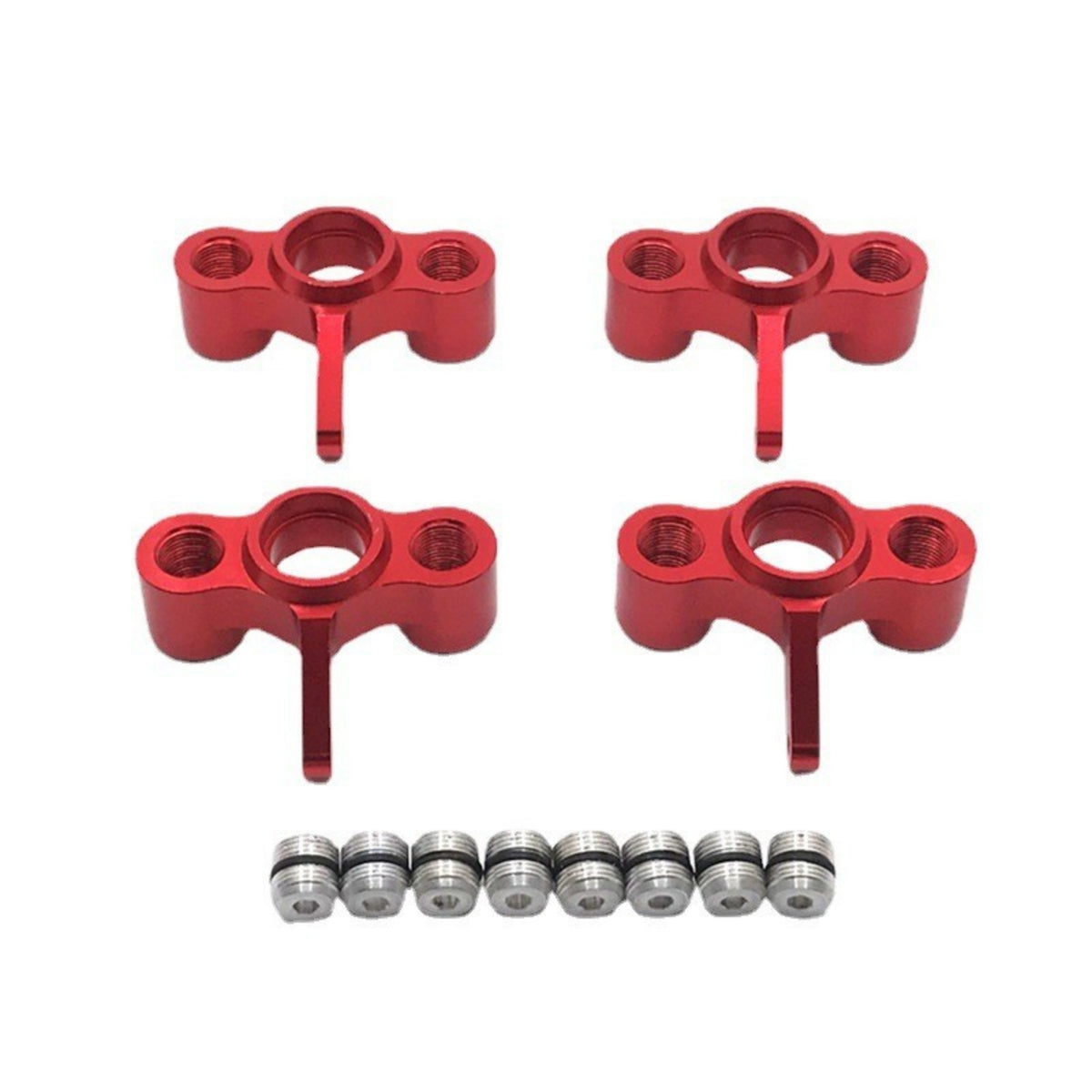 4 Pieces RC Steering Cup Upgrade RC Steering Block Accurately Crafted Car Part for Hobbyists